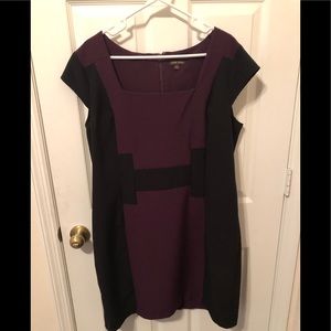 🌸 Ladies Color block dress.  Size 16